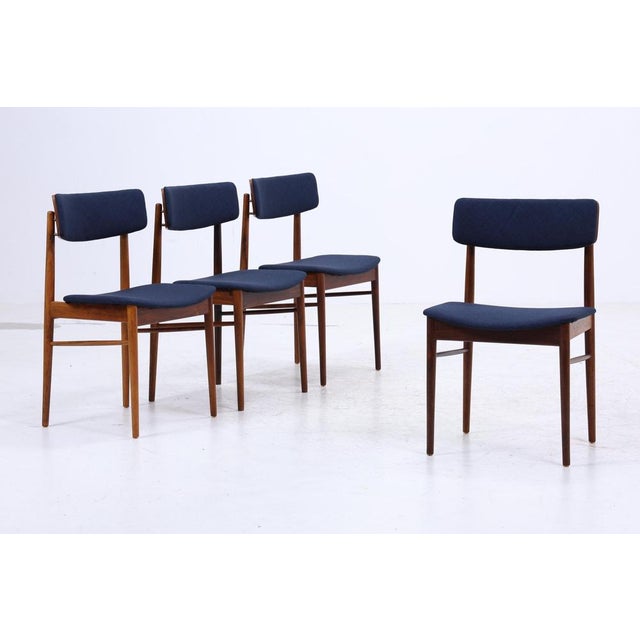 Vintage Rosewood Chairs by Sven Chrobat for Sax, 1960s, Set of 4 For Sale - Image 17 of 17