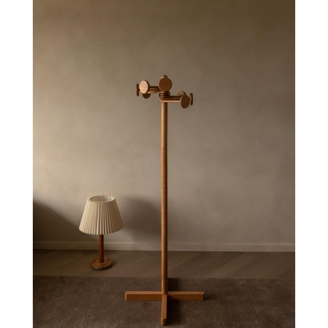 Vintage Standing Coat Rack by Hank Loewenstein, 1970s For Sale - Image 11 of 11