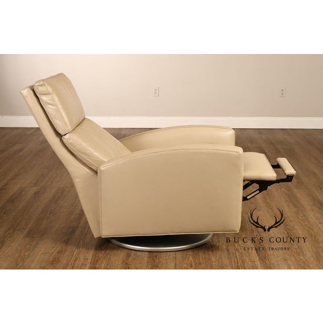 Hancock & Moore Pair of Leather Milo Power Recliners For Sale - Image 11 of 18