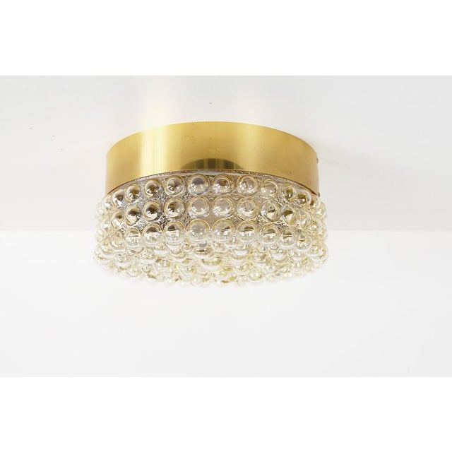 Bubble Glass Flush Mount Light by Helena Tynell for Glashütte Limburg For Sale - Image 9 of 9