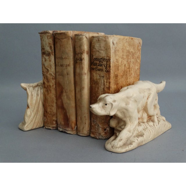 Modern McCoy Hunting Dog Spaniel Bookends - A Pair For Sale - Image 3 of 9