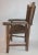 Wood Hickory Wood & Custom Fabric Child's Chair For Sale - Image 7 of 9