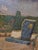 1930s A Scottroy, View of Paris, Les Invalides and Sacre Coeur, Art Deco Garden, 1931, Oil on Canvas For Sale - Image 5 of 6