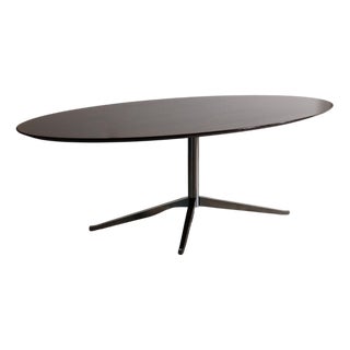 Large Vintage Dining Table in Walnut by Florence Knoll Bassett for Knoll International, 1960s For Sale