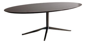 Large Vintage Dining Table in Walnut by Florence Knoll Bassett for Knoll International, 1960s