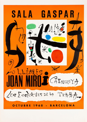 Joan Miro, Les essències de la Terra, Lithograph