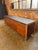 Mid 20th Century Walnut Credenza With Leather Top Attributed to Stow & Davis For Sale In Chicago - Image 6 of 9
