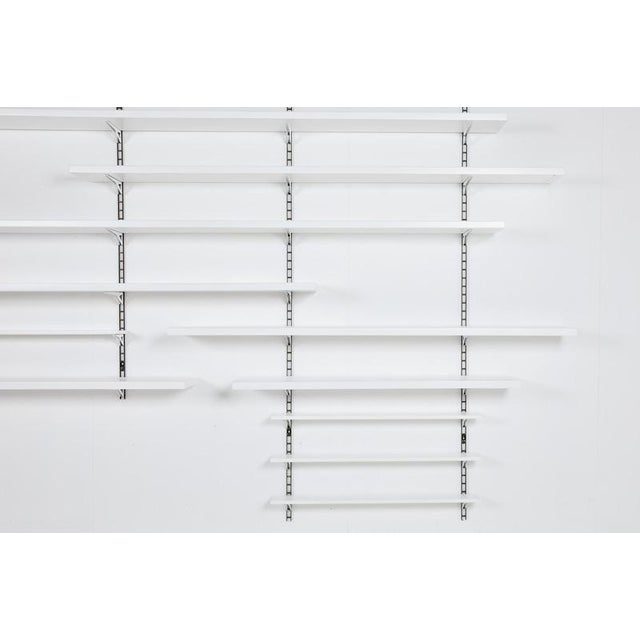 1960s Modern Modular Wall Shelving System, Italy, 1960s For Sale - Image 5 of 9