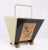 English Metal Magazine Rack, 1950s For Sale - Image 9 of 12
