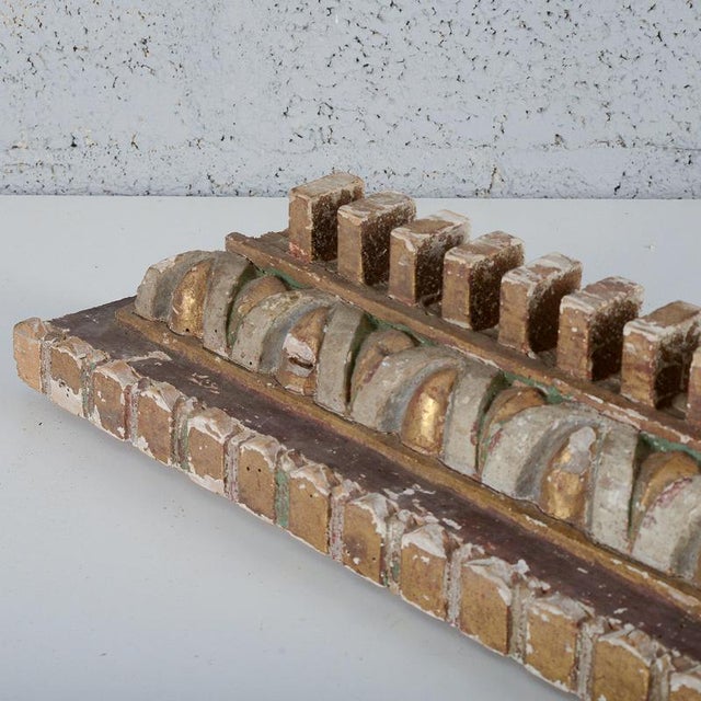 Fragment of Serrated Frame Decoration For Sale - Image 3 of 13