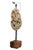 Astro 014 - Original Mixed Media Figurative Rock Sculpture for Table or Desk by Kevin Perrault For Sale - Image 4 of 11
