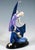 Exquisite ceramic figurine group of the 1930: a delicate young dancer with an ash-blonde pageboy haircut, wearing a long,...