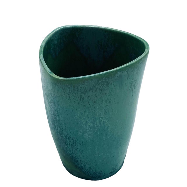 Green Vase in Glazed Ceramic by Guido Andlovitz for Lavenia, 1950s For Sale - Image 8 of 8