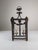 1980s Wrought Iron Lantern with Glass Panels and Foliate Motifs, 1980s For Sale - Image 5 of 18