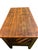 Antique Mission Style Quartersawn Oak Desk | Arts & Crafts Era Kneehole Library Writing Table For Sale - Image 15 of 17