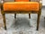 Saffron Velvet Mid 20th Century Cane Barrel Chairs, Pair For Sale - Image 9 of 12