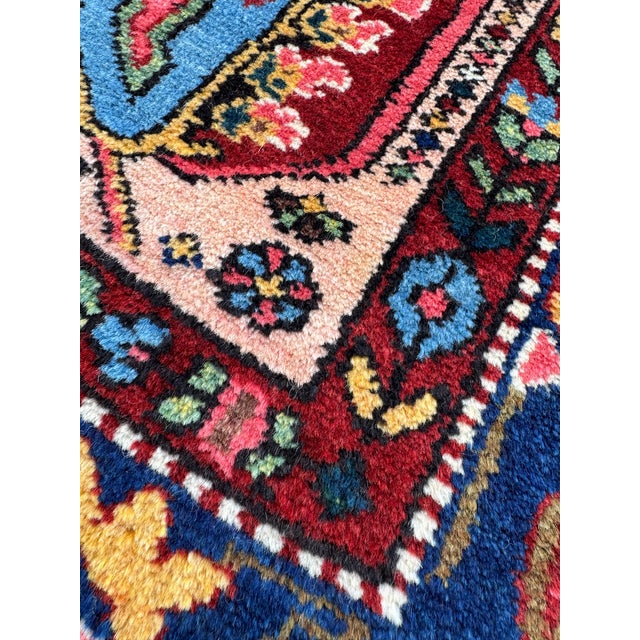 Antique Bakhtiar Rug in Wool, 1890s For Sale - Image 10 of 18