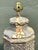 Metal Vintage Found Object Mosaic Lamp For Sale - Image 7 of 12