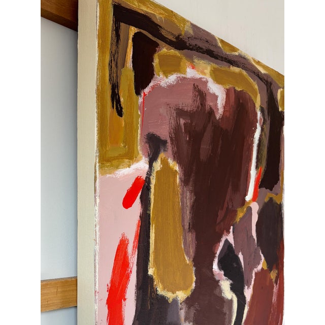Title: Transition 30"h x 24"w acrylic on stretched canvas Signed on the front and back by the artist Comes with wire for...