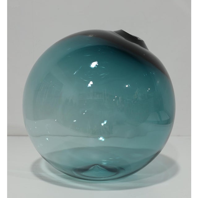 SkLO "Float" Glass Bubble Vessels, Set of Three For Sale - Image 10 of 12