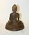 Large Antique Bronze Buddha Shakyamuni on Double Lotus For Sale - Image 16 of 18