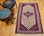 Vintage Senneh Kilim Area Rug, Handwoven Wool, Floral Pattern, Ivory & Red, 3x5 For Sale In Chicago - Image 6 of 15