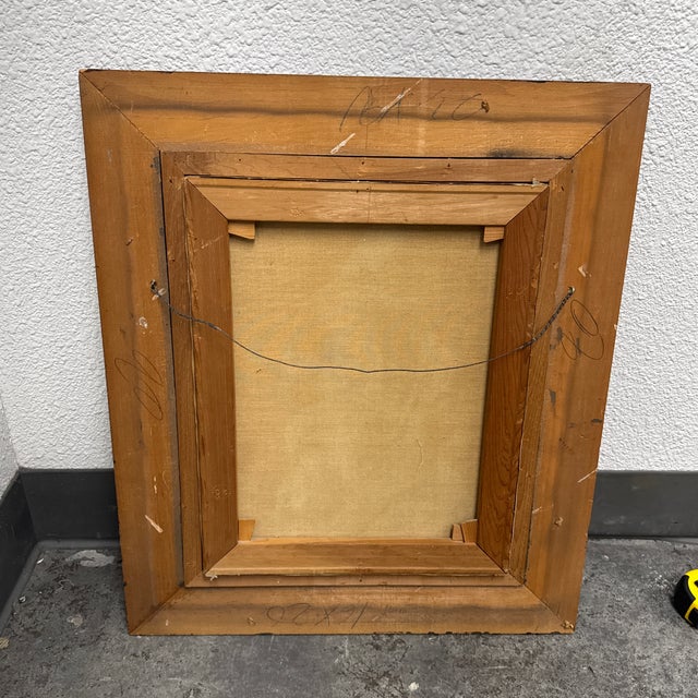 J. Lamm Portrait Oil Painting, Framed For Sale - Image 12 of 12