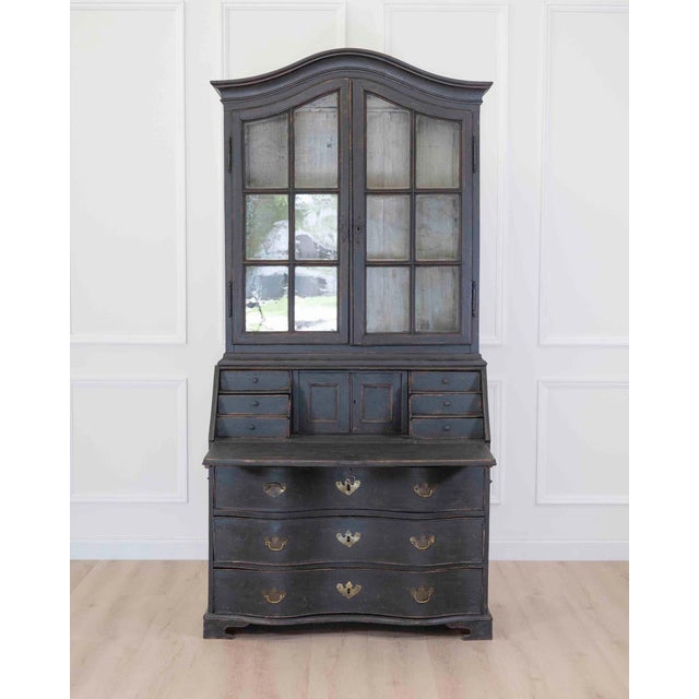 Baroque Swedish 18th Century Baroque Vitrine For Sale - Image 3 of 12