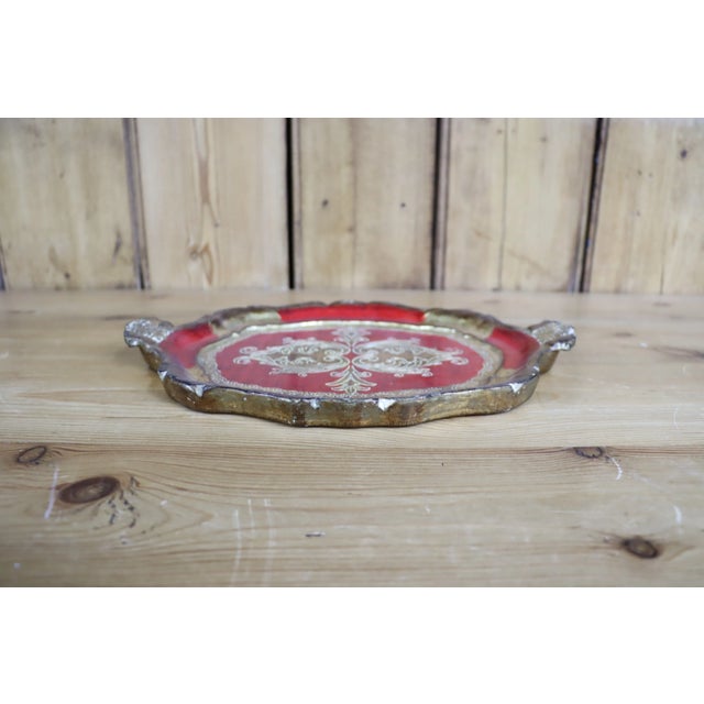 Italian Italian Florentine Tray For Sale - Image 3 of 7