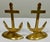Vintage brass anchor bookends will give a fun coastal or nautical vibe to your space! Lovely patina.