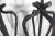 Metal Vintage French Faux Bamboo Lamps With Bronze Finish - A Pair For Sale - Image 7 of 11