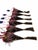 Victorian Unused Christmas Traditions by Aldik Chocolate Brown Tassel Ornaments — Set of 6 For Sale - Image 3 of 6