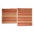 Vintage Tribal Turkish Kilim Flat-Weaves - A Pair - 5'10" x 6'6" For Sale