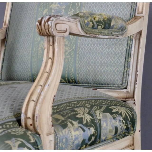 19th Century French Fauteuil Armchair For Sale - Image 4 of 8
