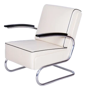 Czech Bauhaus Armchair attributed to W. Gispen for Mücke-Melder, 1930s