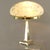 Art Deco Brass Table Lamp with Mottled Glass Shade by Geb Kunstglas, Berlin, 1925 For Sale - Image 9 of 15