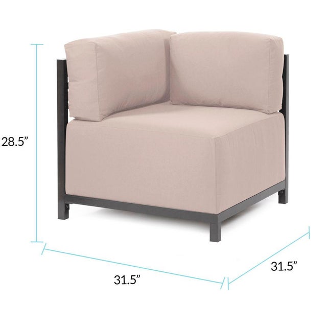 2020s Axis Corner Chair Seascape Sand Titanium Frame For Sale - Image 5 of 7