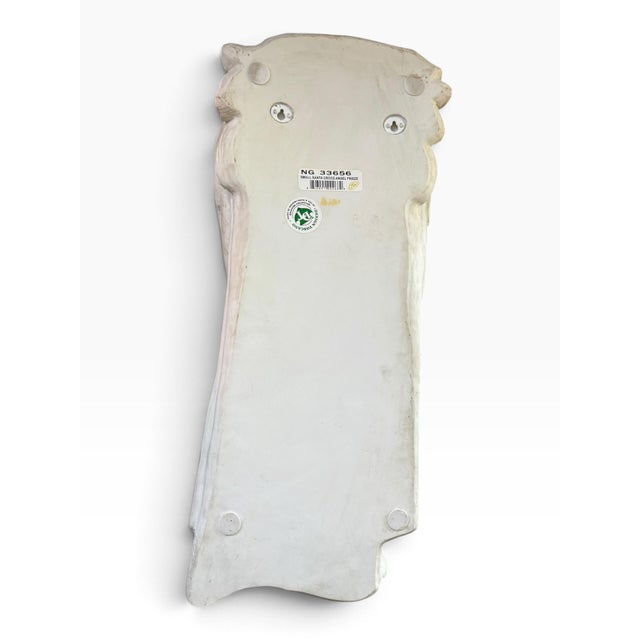 Late 20th Century Design Toscano Santa Croce Angel Frieze Ng33656 | Vintage Wall Sculpture For Sale - Image 5 of 5