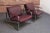 Mid-Century Modern Pair of Preben Fabricius for Walter Knoll Cordovan Leather Lounge Chairs For Sale - Image 3 of 12