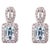 Natural Aquamarine and Diamond Earrings set in 14k Gold with 2.74 TCW Certified $5,950 215400 These custom-made earrings...