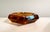 Glass Art Deco Faceted Cut Hexagonal Amber-Colored Crystal Glass Ashtray, Bohemia, Former Czechoslovakia, 1920s For Sale - Image 7 of 13