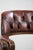English Style Dark Brown Cowhide Chesterfield Chairs, Set of 2 For Sale - Image 12 of 15
