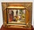Guido Borelli Signed Oil Painting Italian Mediterranean Courtyard Ornate Frame For Sale - Image 17 of 17