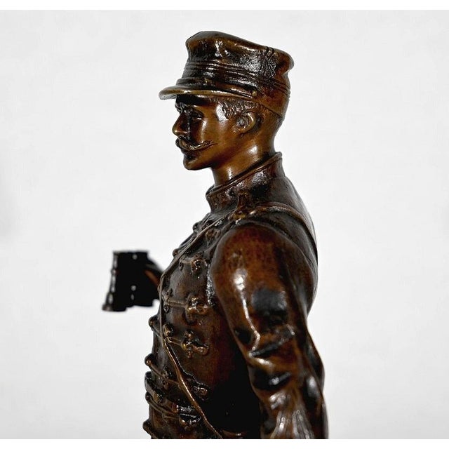 Charles Anfrie, On the Breach, Late 1800s, Bronze For Sale - Image 16 of 18