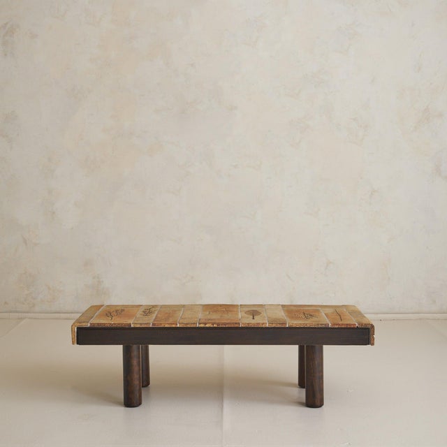 A French coffee table by Roger Capron, crafted in the 1970s with his celebrated Garrigue tiles. Designed between 1968 and...