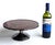 1950s Silver Plate Cake Stand With Faux Wood Formica Surface For Sale - Image 13 of 13