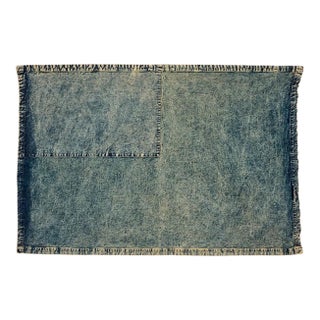 Sterling Ruby, Sterling Ruby American Flag Denim Chianti Flag Tapestry Wall Hanging Pop Art, 2015 For Sale