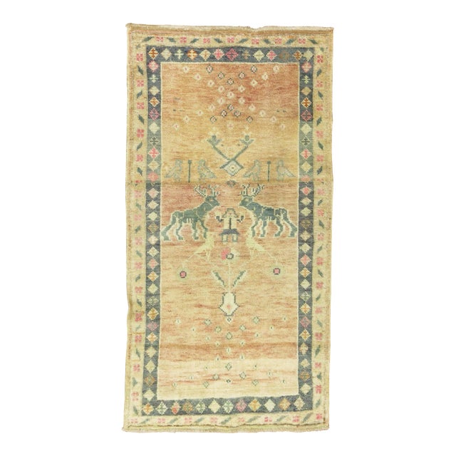 Turkish Pictorial Rug rug no.31291 For Sale