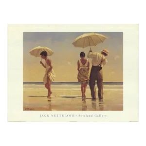 Jack Vettriano Mad Dogs, 1996 Lithograph