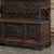 19th Century French Gothic Hall Bench With Trunk For Sale - Image 11 of 17